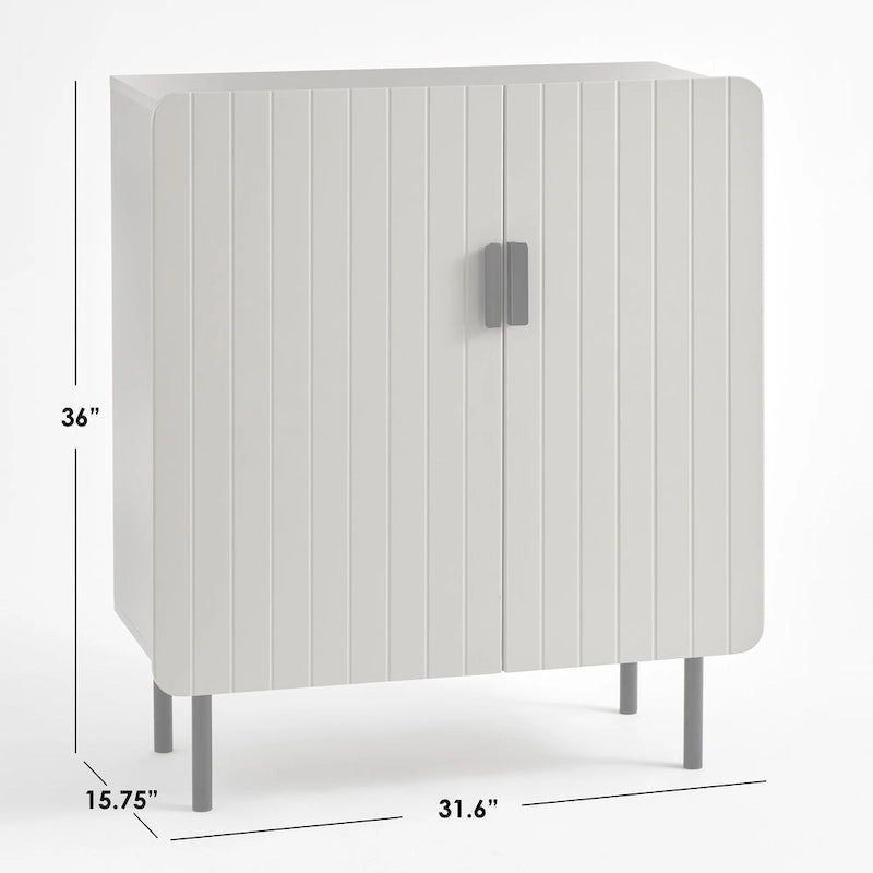 Simple Living Fulton Channel Front Buffet/Sideboard