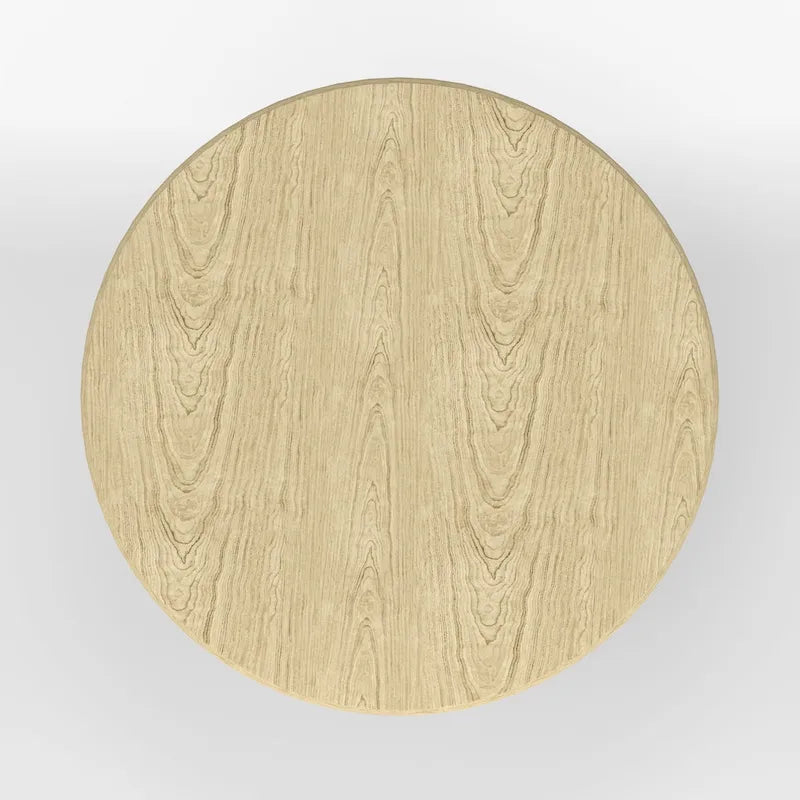 5-Piece Dining Set, 42 Round Pedestal Table and Slat Back Chairs