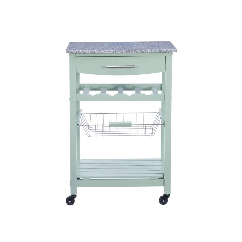 Jake Compact Mobile Rolling Kitchen Cart