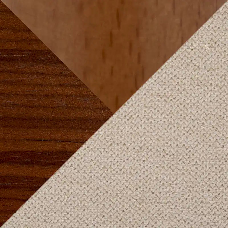 Carson Carrington Vallemala Mid-Century Chair with Tapered Wood Legs - Set of 2