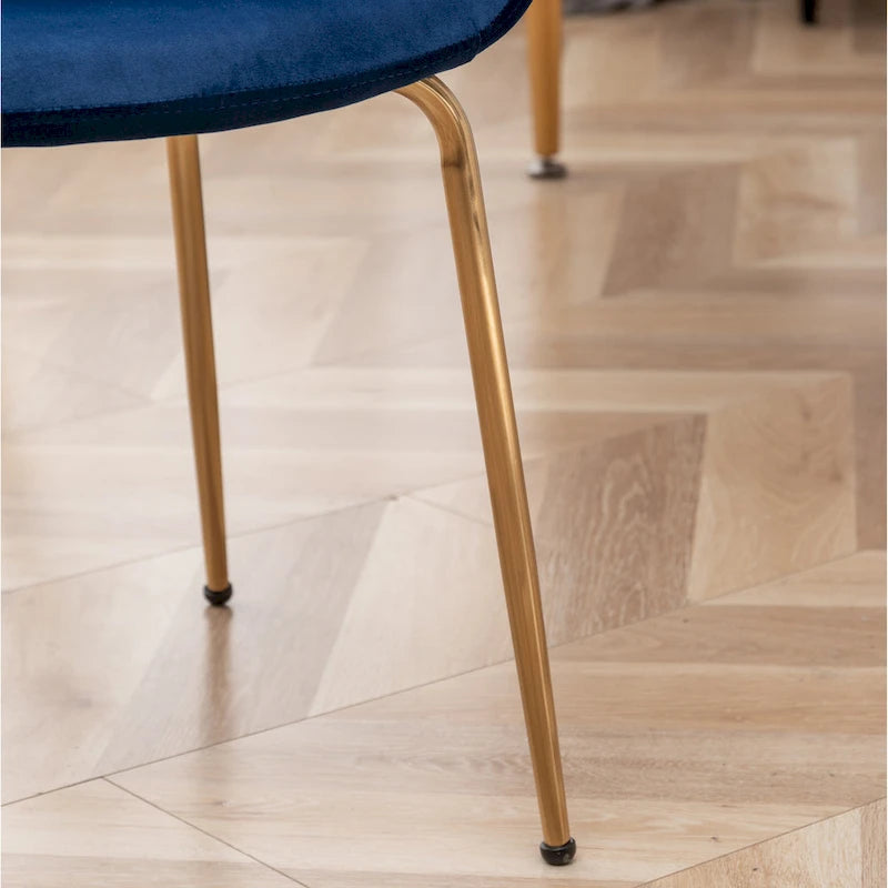 Roundhill Furniture Aufurr Contemporary 3-Piece Dining Set, White Round Table and 2 Chairs