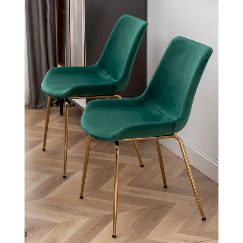 Roundhill Furniture Aufurr Contemporary 3-Piece Dining Set, White Round Table and 2 Chairs