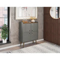 Manhattan Comfort Bogart 45.5 Mid-Century Modern Accent Cabinet