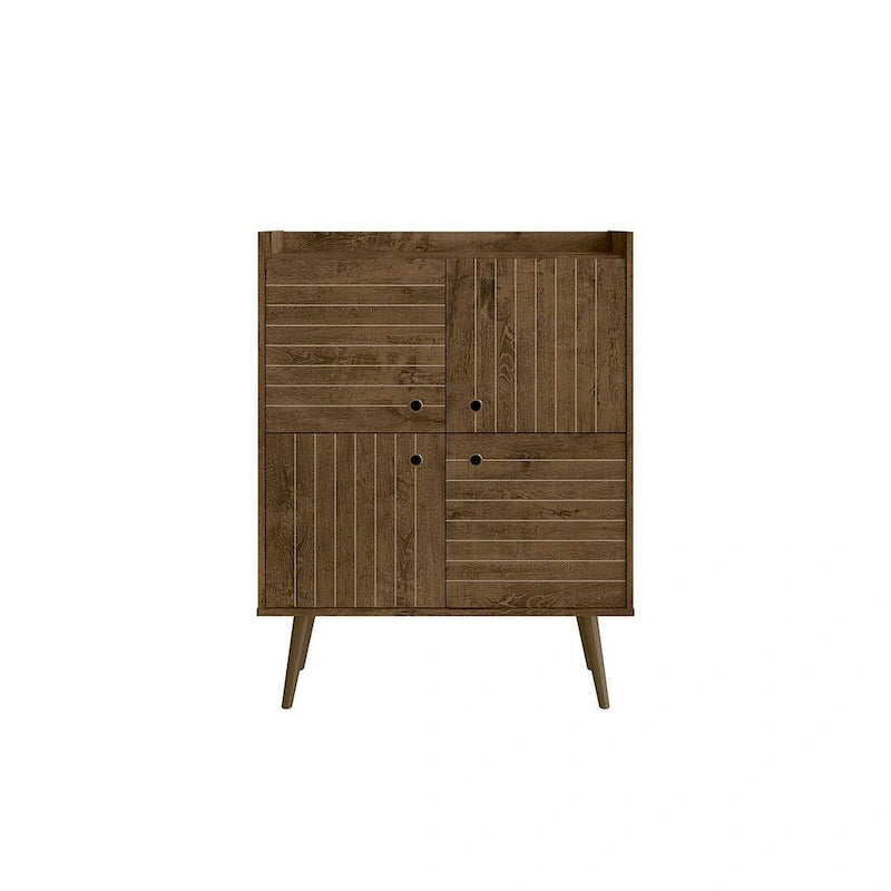 Manhattan Comfort Bogart 45.5 Mid-Century Modern Accent Cabinet