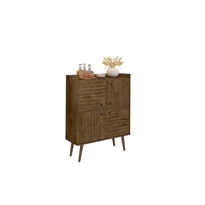 Manhattan Comfort Bogart 45.5 Mid-Century Modern Accent Cabinet