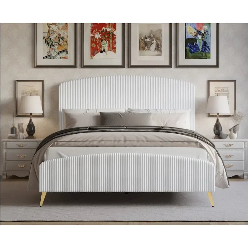 Everett Upholstered Panel Bed