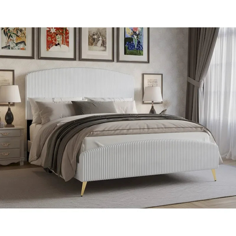 Everett Upholstered Panel Bed