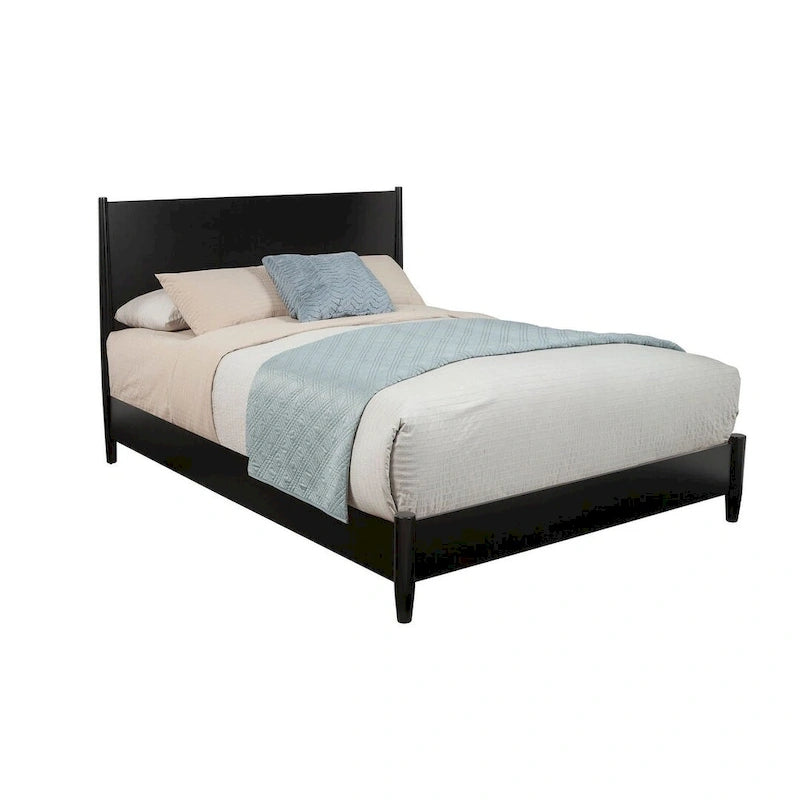Alpine Furniture Flynn Platform Bed, Black