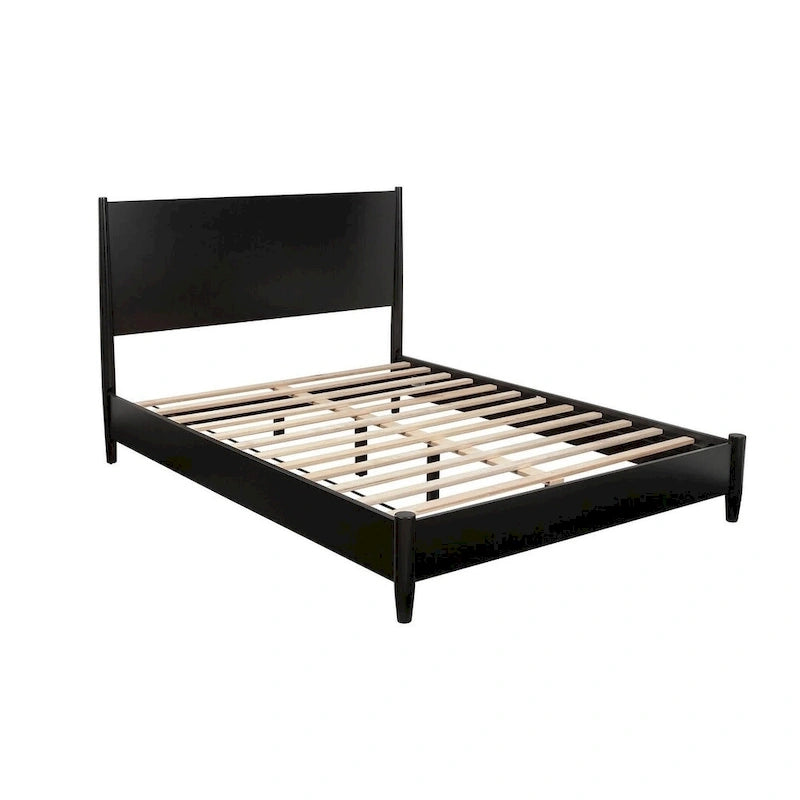 Alpine Furniture Flynn Platform Bed, Black
