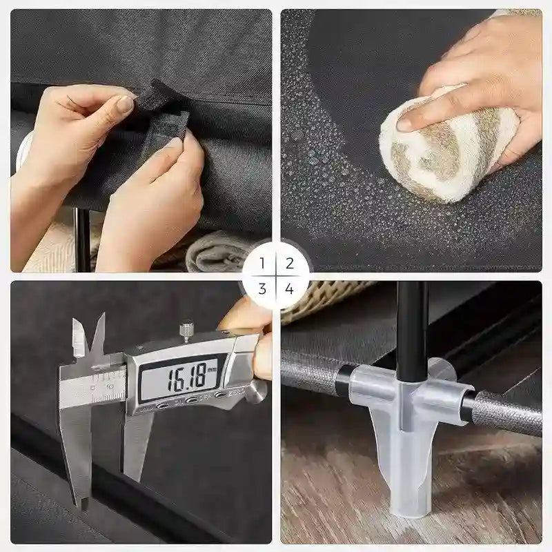 Portable Closet for Bedroom - 11.81D x 46W x 63.78H