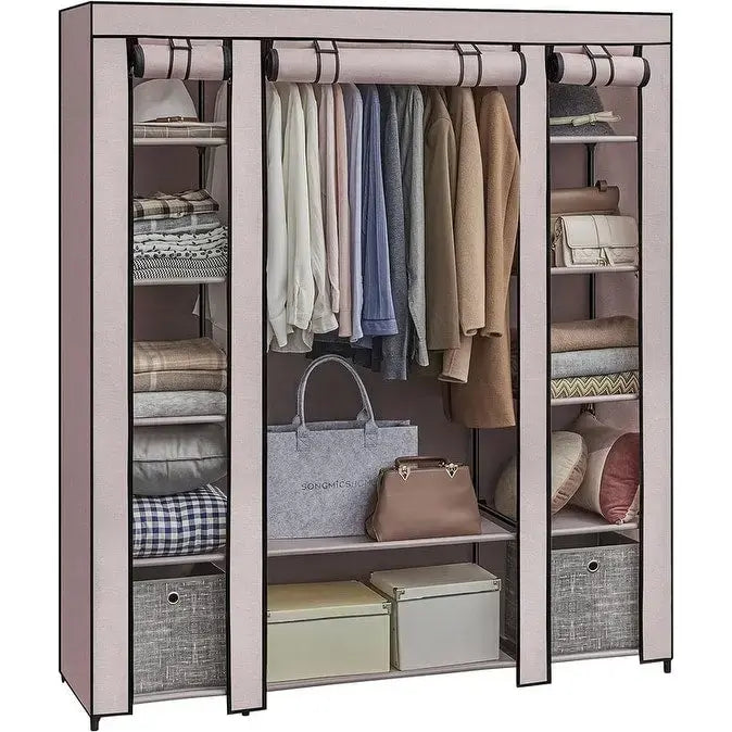 Portable Closet for Bedroom - 11.81D x 46W x 63.78H