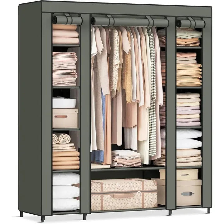 Portable Closet for Bedroom - 11.81D x 46W x 63.78H