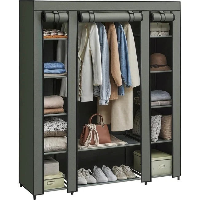 Portable Closet for Bedroom - 11.81D x 46W x 63.78H