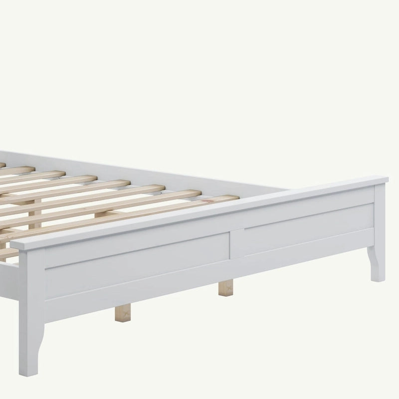 Solid Wood Queen Platform Bed