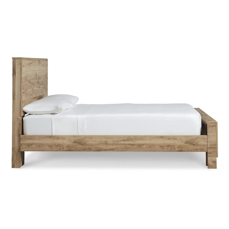 Signature Design by Ashley Hyanna Tan Brown Panel Bed