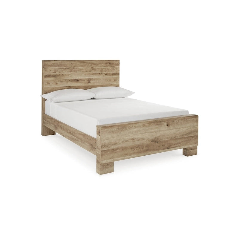 Signature Design by Ashley Hyanna Tan Brown Panel Bed