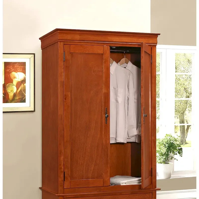 Louis Phillipe Armoire - N/A