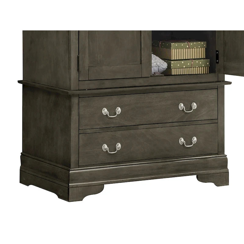 Louis Phillipe Armoire - N/A