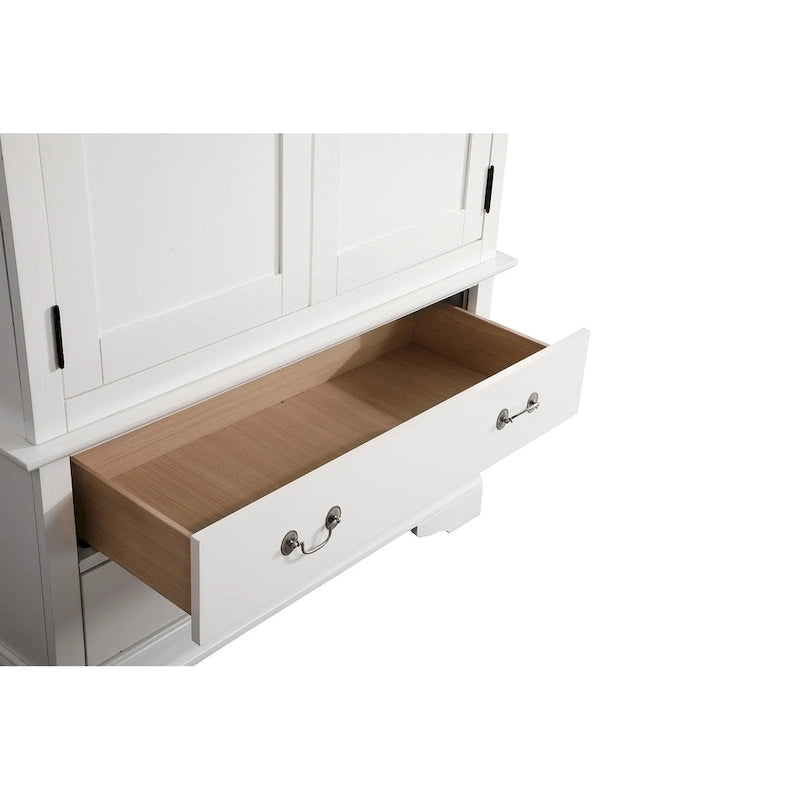 Louis Phillipe Armoire - N/A