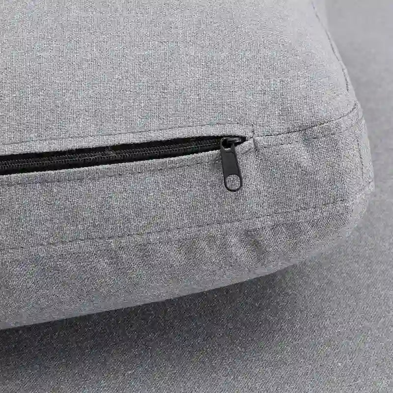 Anka Grey Linen Down Fill U-shaped Sectional Sofa by iNSPIRE Q Modern