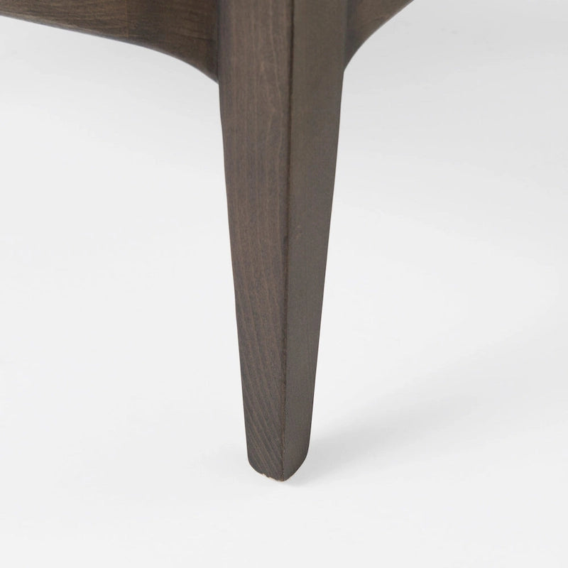 Landon Wood and Fabric w/Cane Accent Chair