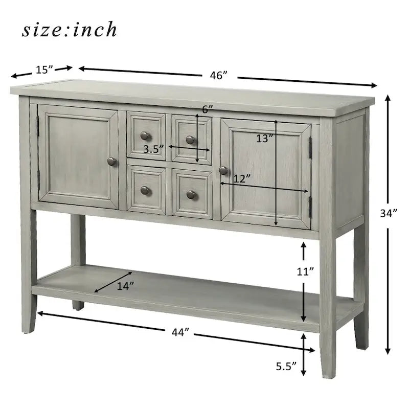 Copper Grove Polten Console Table