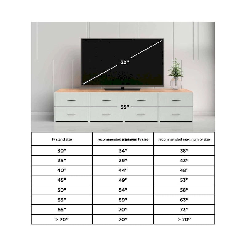 Roddinton 74 TV Stand with Electric Fireplace