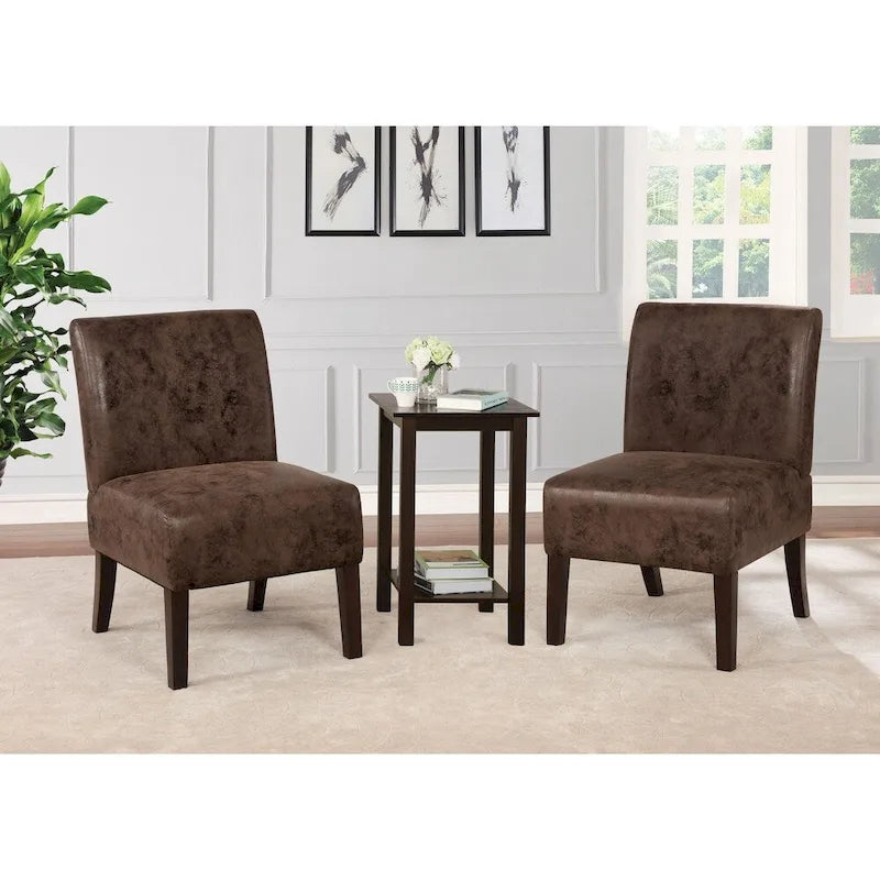 Copper Grove Sebaiera 3-piece Accent Table and Chairs Set