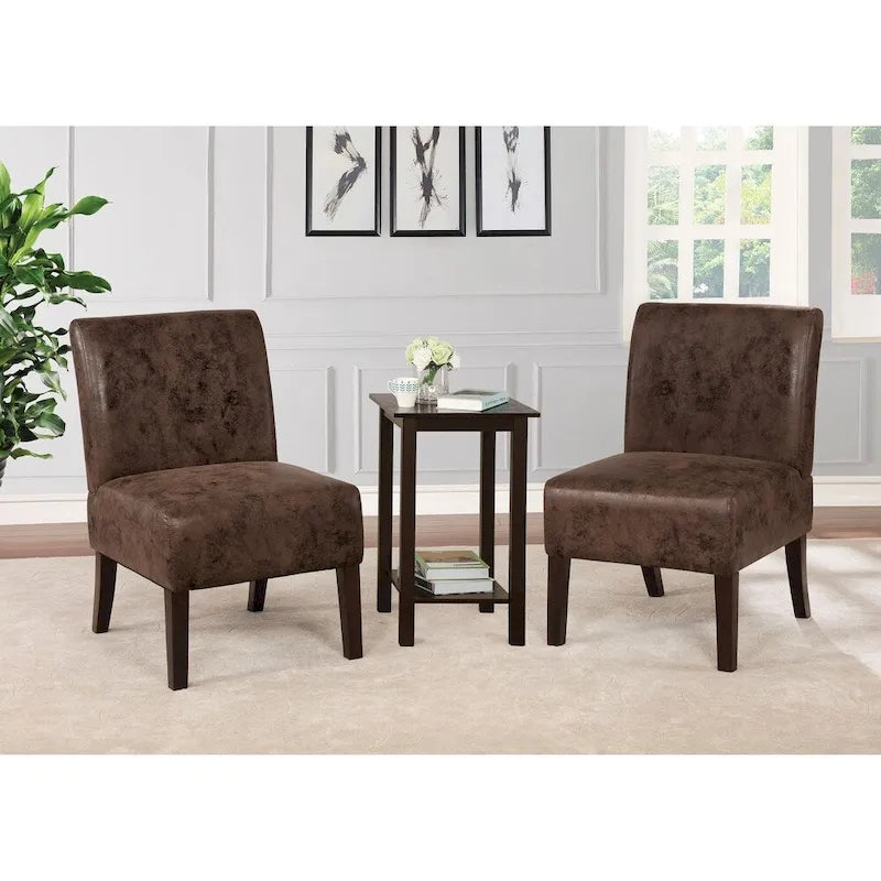 Copper Grove Sebaiera 3-piece Accent Table and Chairs Set