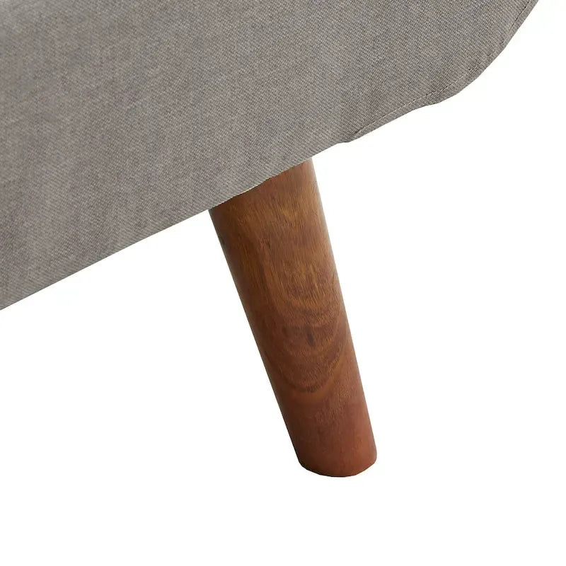 Laurencia Mid-Century Upholstered Platform Bed by iNSPIRE Q Modern