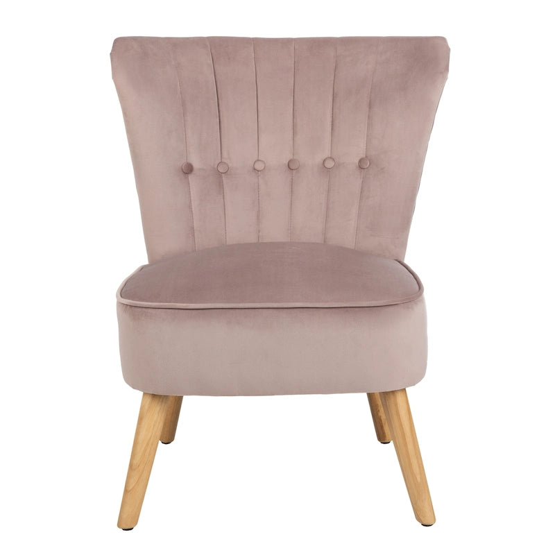 SAFAVIEH Adela Mid-Century Accent Chair - 25.6 x 27.2 x 31.1 - 26Wx27Dx31H