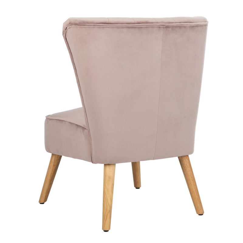 SAFAVIEH Adela Mid-Century Accent Chair - 25.6 x 27.2 x 31.1 - 26Wx27Dx31H