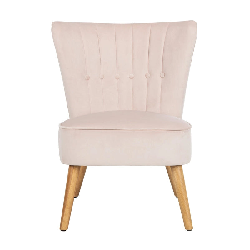 SAFAVIEH Adela Mid-Century Accent Chair - 25.6 x 27.2 x 31.1 - 26Wx27Dx31H