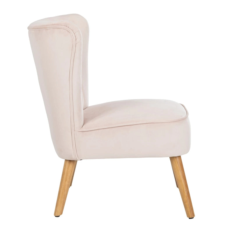 SAFAVIEH Adela Mid-Century Accent Chair - 25.6 x 27.2 x 31.1 - 26Wx27Dx31H