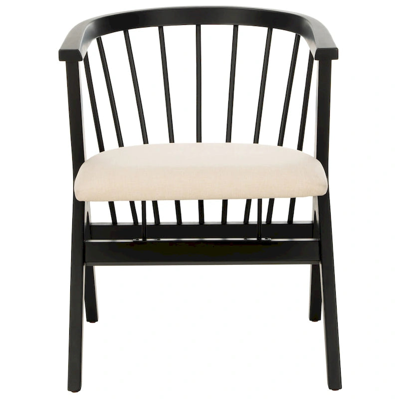 SAFAVIEH Carlota Spindle Dining Chair (Set of 2) - 23 W x 23 D x 30 H - 22Wx22Dx30H