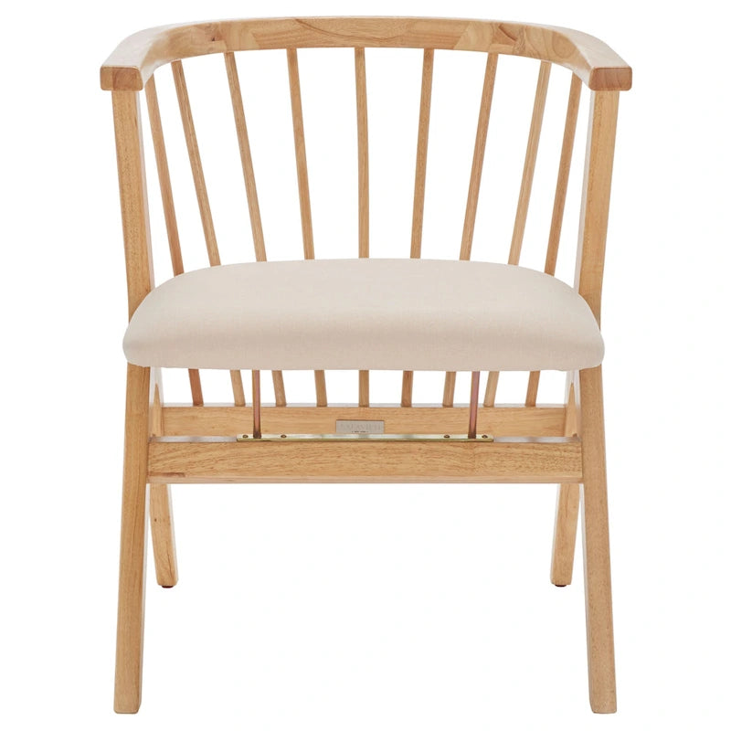 SAFAVIEH Carlota Spindle Dining Chair (Set of 2) - 23 W x 23 D x 30 H - 22Wx22Dx30H