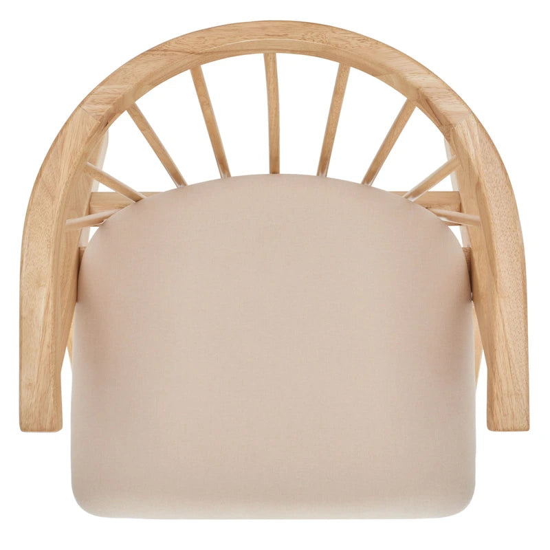 SAFAVIEH Carlota Spindle Dining Chair (Set of 2) - 23 W x 23 D x 30 H - 22Wx22Dx30H