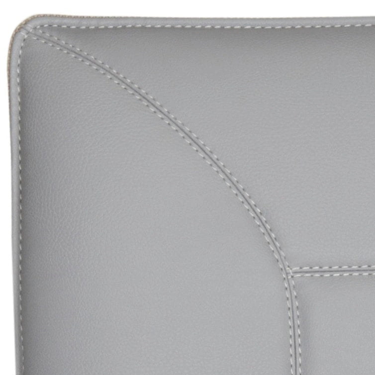 SAFAVIEH Idamae Mid-Century Modern Faux Leather Arm Chair - 29Wx28Dx33H