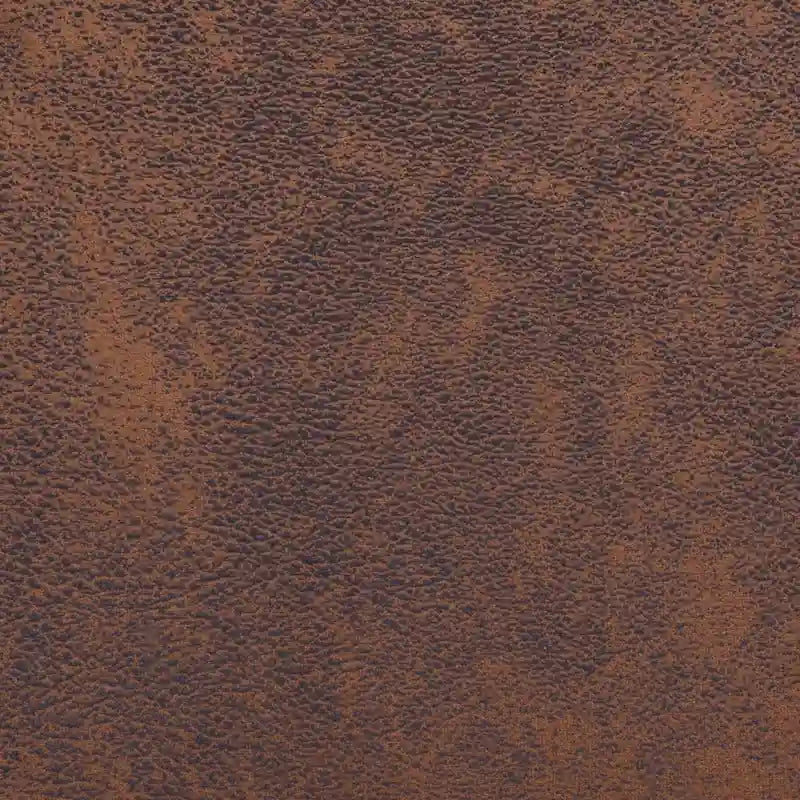 vidaXL Cube Armchair Brown Faux Suede Leather - 33 x 24.4 x 28.7