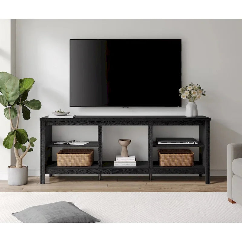 Classical 70 Inch TV Stand, TV Console Table for 75 Inch TV with LED