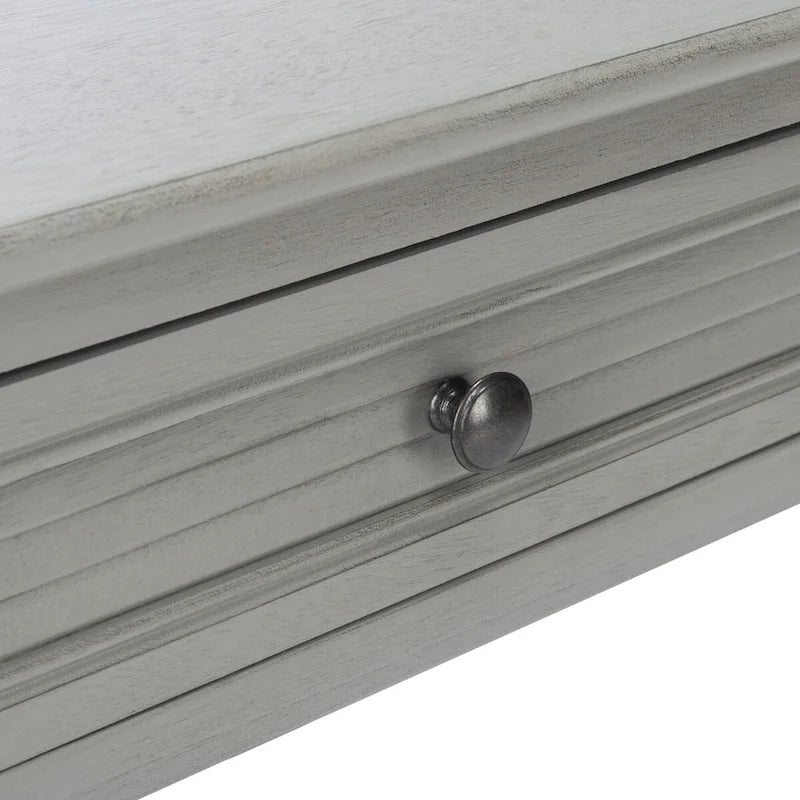 SAFAVIEH Eleanore 1-Drawer Lower Shelf Nightstand Accent Table - 19 W x 15.8 L x 26 H - 19Wx16Dx26H