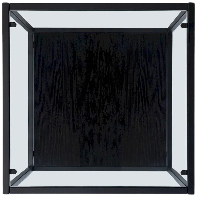 SAFAVIEH Arminta Square Lower Shelf Accent End Table - 19.7 W x 19.7 L x 19.7 H - 20Wx20Dx20H