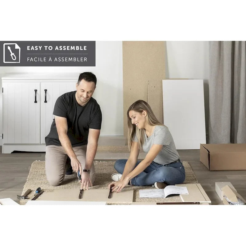 South Shore Yodi Bed and Headboard Set