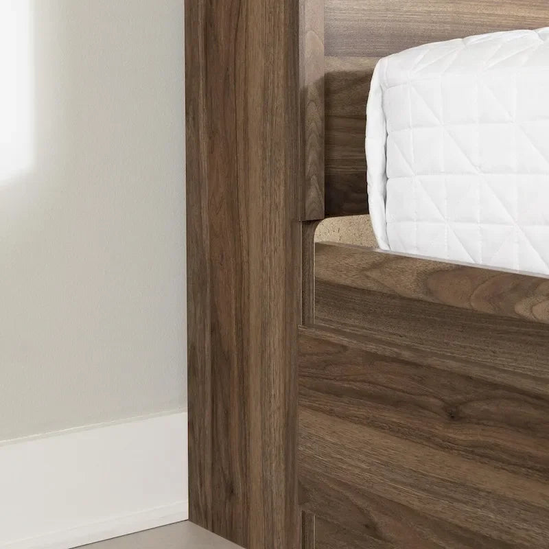 South Shore Yodi Bed and Headboard Set