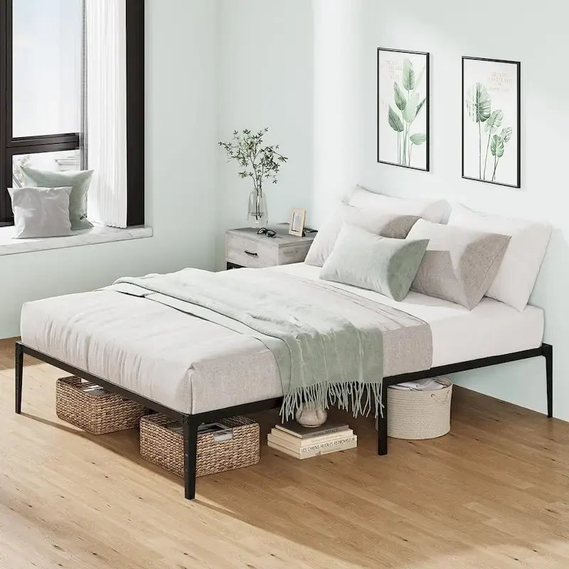 Heavy Duty Metal Platform Bed Frame