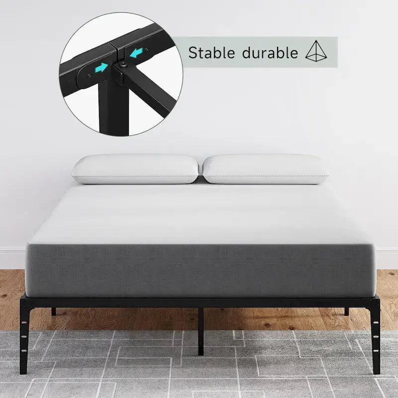 Heavy Duty Metal Platform Bed Frame
