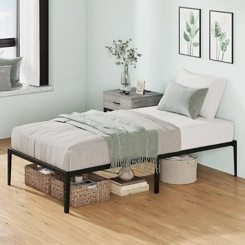 Heavy Duty Metal Platform Bed Frame