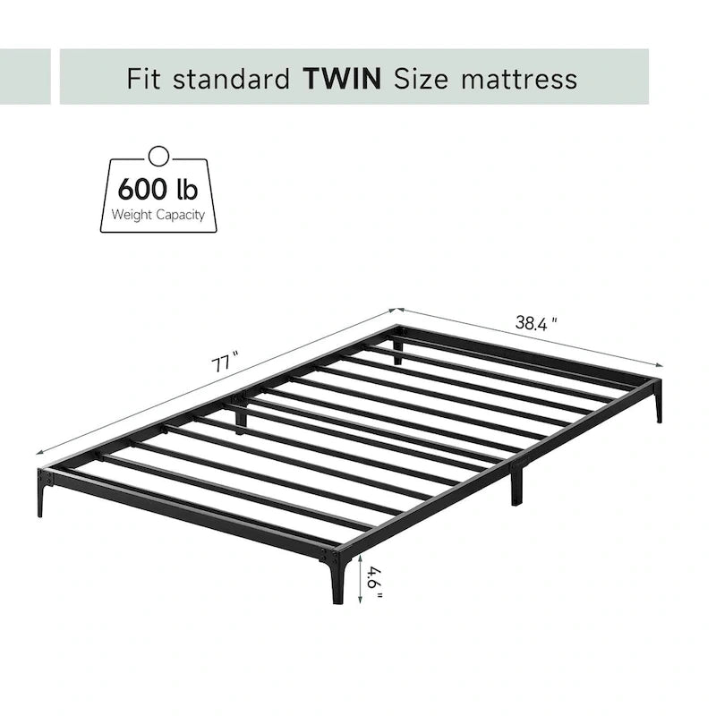 Heavy Duty Metal Platform Bed Frame