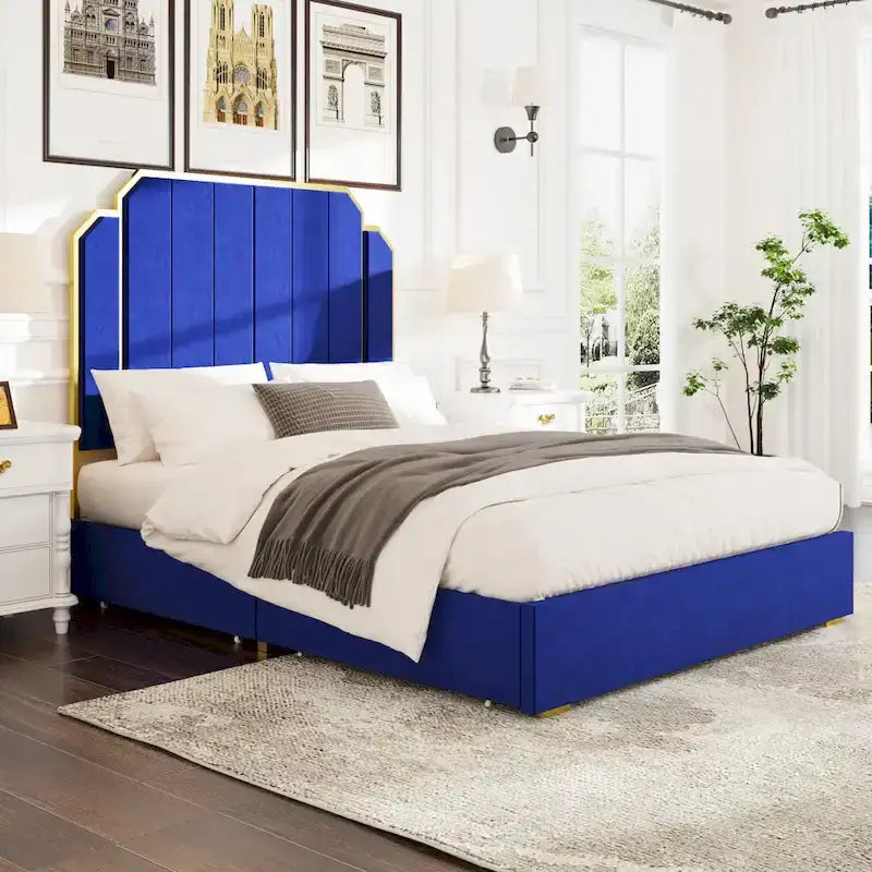 Queen Size Bed Frame and 59.06 Headboard