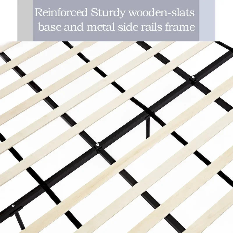 54 High Headboard Queen Peyton Upholstered Velvet Bed